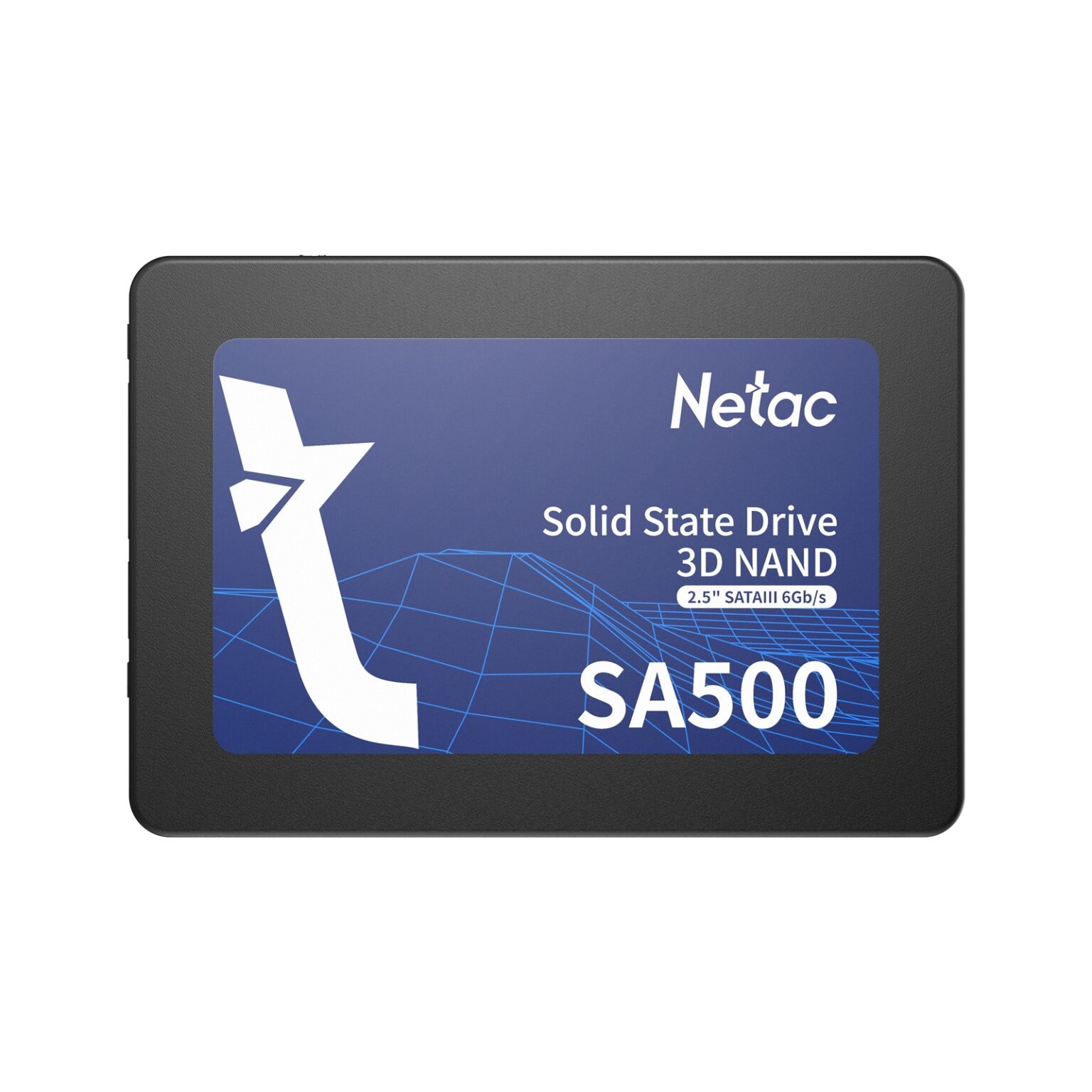 Netac SA500 (NT01SA500-512-S3X) 512GB 2.5 Inch SSD, Sata 3 Interface, Read 520MB/s, Write 450MB/s
