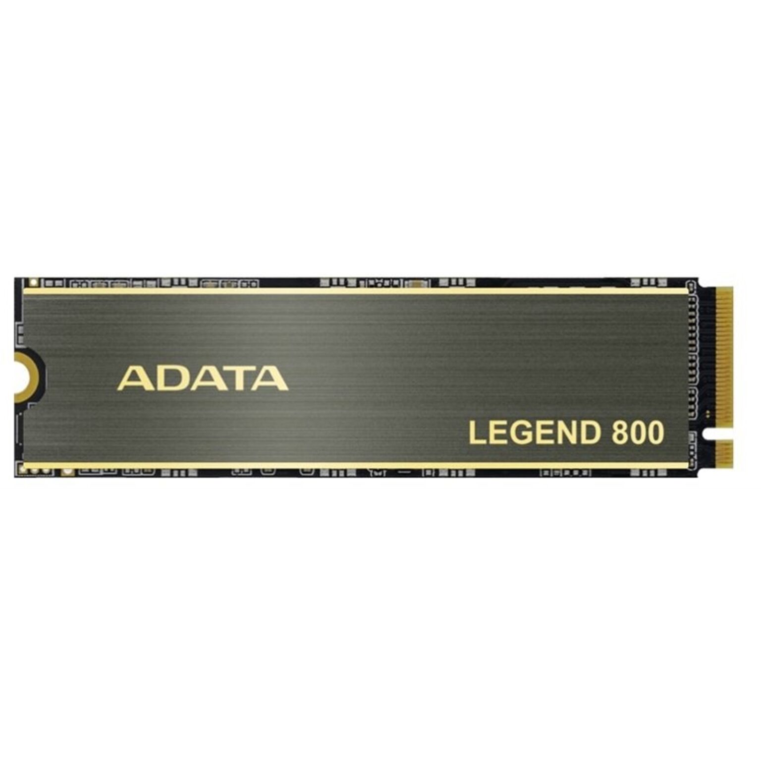 Adata Legend 800 (ALEG-800-1000GCS) 1TB NVMe SSD, PCIe Gen4, M.2 Interface, 2280, Read 3500 MB/s, Write 2200 MB/s, Heatsink